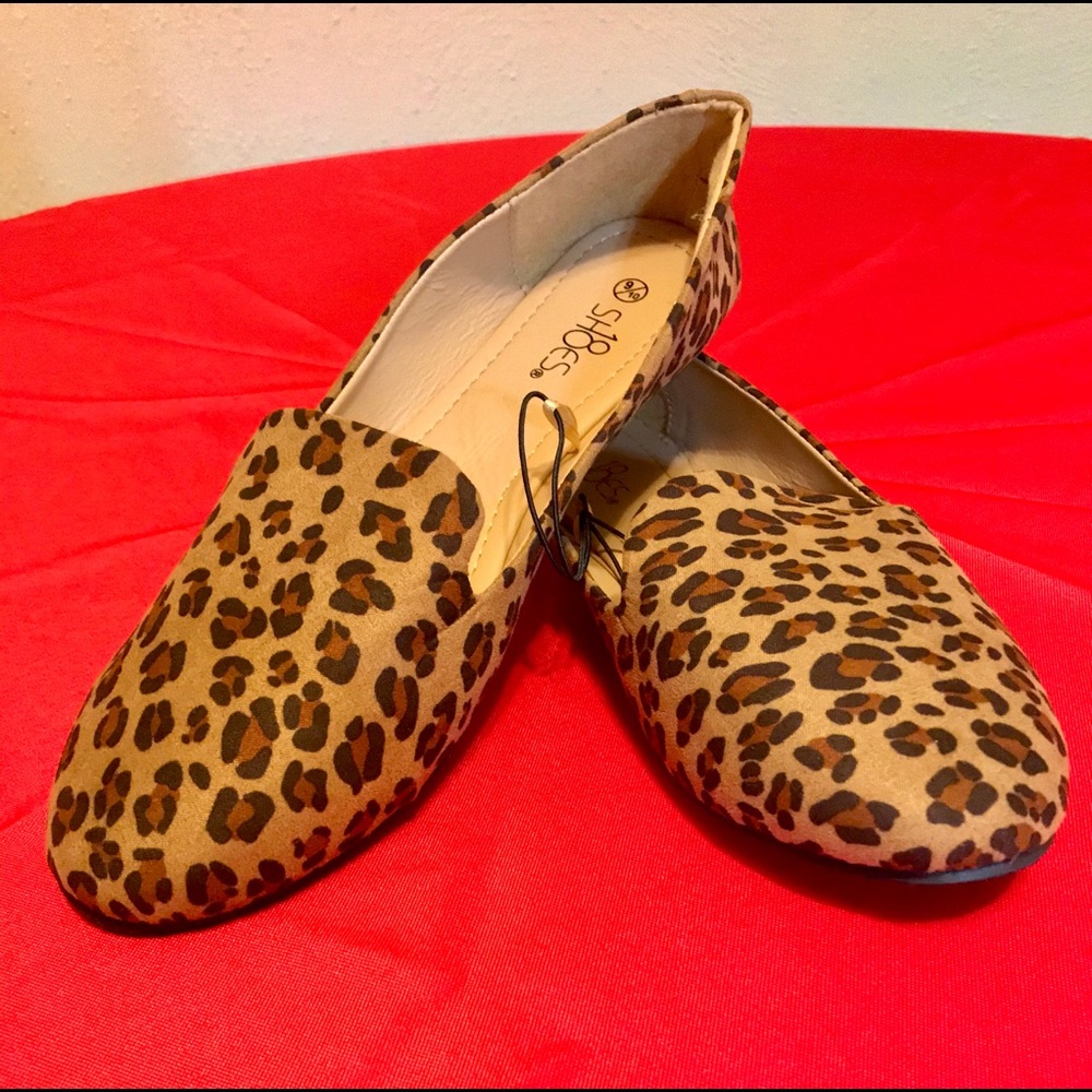 🐆Slip on leopard print loafer 🐆